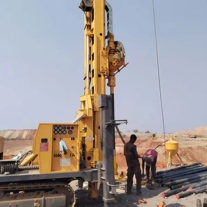 Sitio de perforación exploratoria RC en la República Democrática del Congo.